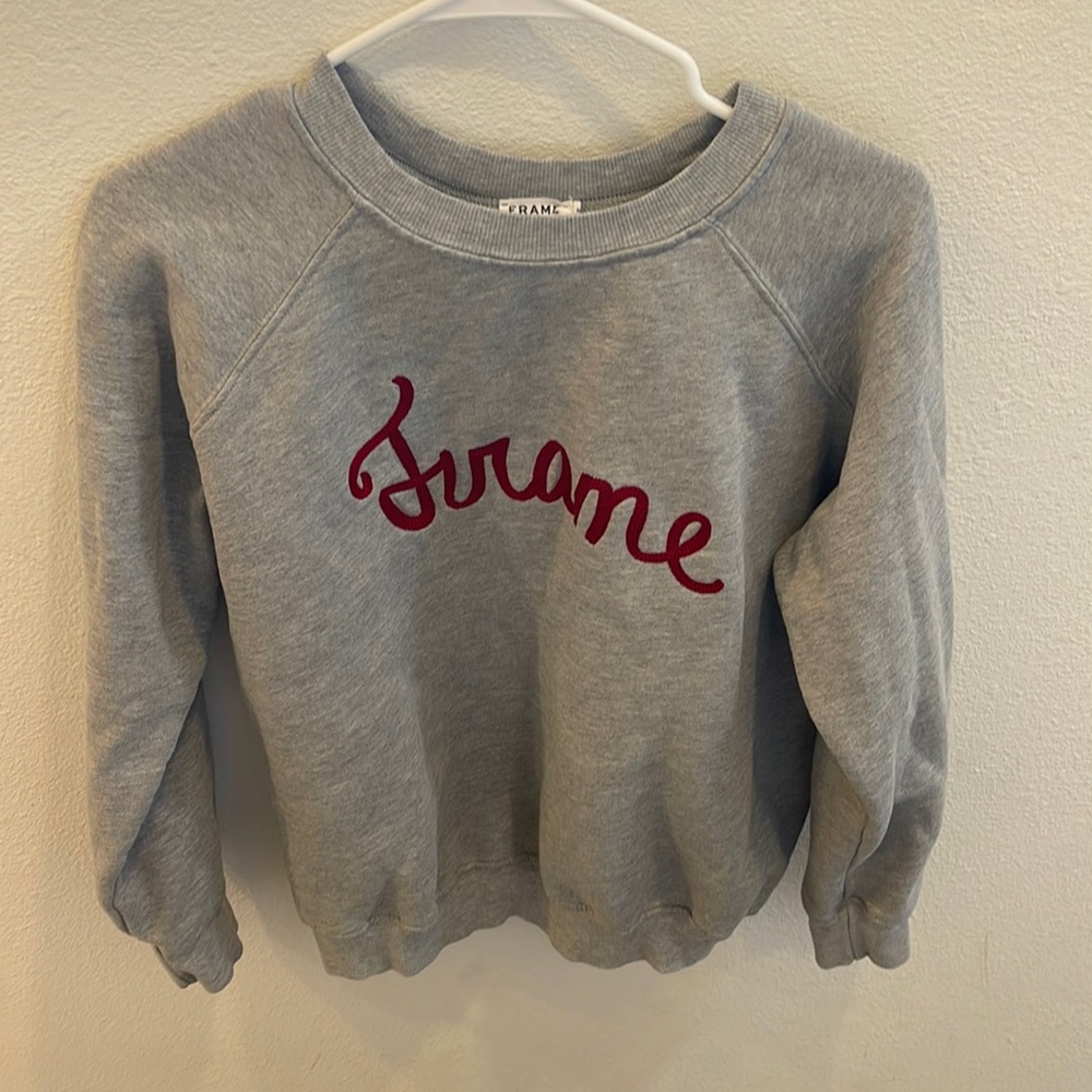 Frame Denim logo sweatshirt